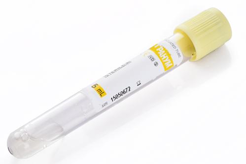 Пробірка Вакуумна Гранум для забору крові з гель - активатором згортання; розмір 13х100 mm; об’єм 5.0 ml, 100 шт/пак